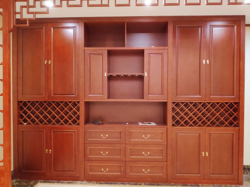 奉节中式家居装修之中式酒柜装修效果图