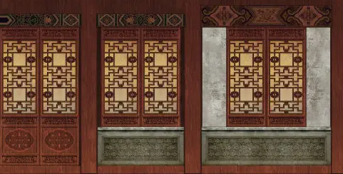 奉节隔扇槛窗的基本构造和饰件